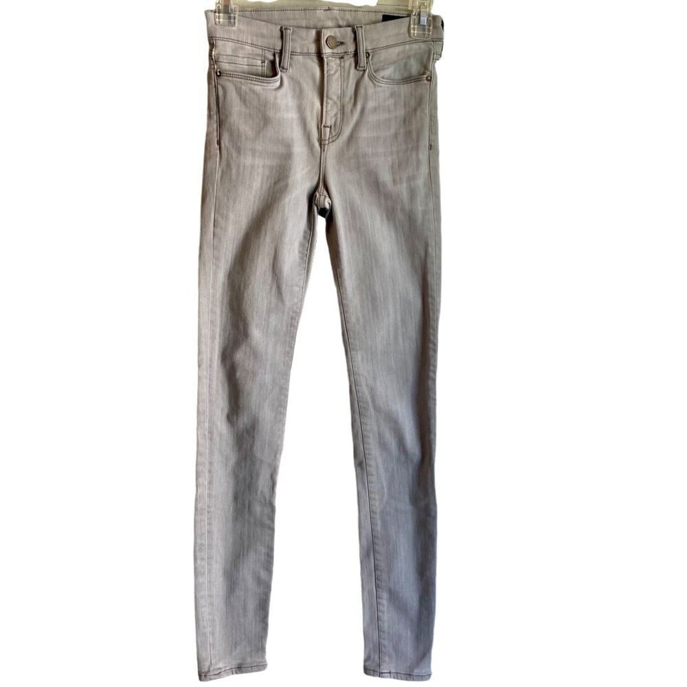 All Saints Grace Stretch Skinny Jeans Grey Size 26